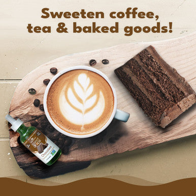 Sweetleaf Stevia Liquid Sweet Drops - Chocolate Flavored Drops Stevia Liquid Sweetener Zero-Calorie Sugar- Syrup Alternative for Keto Coffee Baking Shakes 2 Fl Oz (Pack of 2)