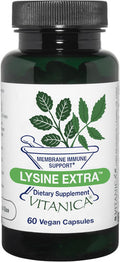 Vitanica Lysine Extra Immune System Support Vegan 60 Capsules
