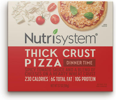 Nutrisystem Thick Crust Pizza, 8ct. Personal Pizzas to Support Healthy Weight Loss