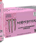 Monster Energy Zero Ultra, Sugar Free Energy Drink, 16 Ounce | Pack of 15
