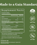 Gaia Herbs Thyroid Support - Made with Ashwagan, Kelp, Brown Seaweed, and Schisandra to Support Healthy Metabolic Balance and Overall Well-Being - 60 Vegan Liquid Phyto-Capsules (20-Day Supply)