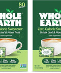 Whole Earth Sweetener Co. Stevia and Monk Fruit Sweetener, Erythritol Sweetener, Sugar Substitute, Zero Calorie Sweetener, 1,000 Stevia Packets (Packaging May Vary), 70.54 Ounce