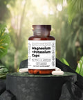 Santa Cruz Paleo Magnesium + Potassium Caps Supplement For Men And Women Paleo Keto Sugar and Gluten Magnesium Glycinate 166Mg And Potassium Citrate 38Mg Per Serving American Made 60 Caps