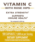 Nature'S Way Vitamin C With Rose Hips Extra Strength; 1000 Mg Per Serving