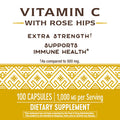 Nature'S Way Vitamin C With Rose Hips Extra Strength; 1000 Mg Per Serving
