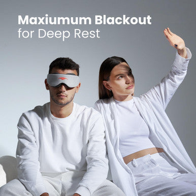 Manta Sleep Manta Original Sleep Mask - Maximum Blackout Sleep Mask For Deep Sleep Adjustable With Detachable Eye Cups Zero Eye Pressure For Back & Belly Sleepers Ideal For Travel Shift Work & Daytime Sleep