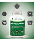 Purely Holistic Phytoceramides Skin Therapy Supplement 60 Capsules 100% Rice Based 100% Natural Vegetarian/ Vegan Capsules 100% Dv Of Vitamin A,C,D & E With No Fillers Or Artificial Ingredients