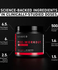 Kaged Muscle Stimulant Free Pre Workout Powder Fruit Punch Pre-Kaged Formulated with Creatine Beta Alanine No Jitters 20 Servings