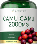 Carlyle Camu Camu Capsules 2000mg | 150 Count | with Vitamin C | Non-GMO Gluten