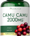 Carlyle Camu Camu Capsules 2000Mg | 150 Count | With Vitamin C | Non-Gmo, Gluten Free