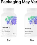 Thorne Advanced Nutrients - Multivitamin And Mineral Supplement With Nicotinamide Riboside - Foundational Support, Healthy Aging And Eye Health - Gluten-Free, Soy-- 240 Capsules - 30 Servings