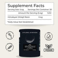 Shilajit Pure Himalayan Organic, 50 Servings, Shilajit For Men & Women, 84+ Trace Minerals, 75%+ Fulvic Acid, Shilajit Resin Alternative To Shilajit Gummies & Capsule With Lab Tested Report, 400Mg