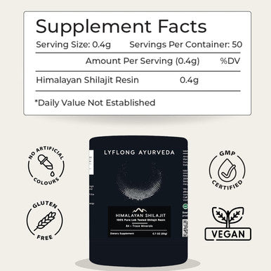 Shilajit Pure Himalayan Organic, 50 Servings, Shilajit For Men & Women, 84+ Trace Minerals, 75%+ Fulvic Acid, Shilajit Resin Alternative To Shilajit Gummies & Capsule With Lab Tested Report, 400Mg
