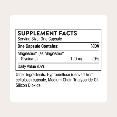 Thorne - Magnesium Glycinate - Supports Restful Sleep Muscle Relaxation Heart Health & Metabolism - Chelated Magnesium Capsules - Third-Party Certified - Gluten Dairy & Soy-Free 90 Servings
