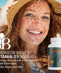 Bronson Vitamin D3 5,000 Iu (125 Mcg) 1 Year Supply For Healthy Muscle Function And Immune Support, Non-Gmo, 360 Tablets