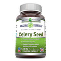 Amazing Formulas Celery Seed Extract Supplement | 1500 Mg Per Serving | 120 Veggie Capsules | Non-Gmo | Gluten-Free | Made In Usa