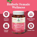 Natures Craft Delicious Daily Multivitamin for Women Gummies - Women's Multivitamin Gummies for Adults Energy and Immunity - Gummy Vitamins for Women's Health and Wellness - Non-GMO Gluten and Halal 90 Count