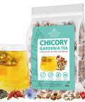 Chicory And Gardenia Tea Bags, Kidney and Liver Tea, Chicory Root Chinese Herbal Tea With Gardenia, Licorice, Mulberry Leaf & More, 8 Natutal Ingredients, Kidney Cleanse Detox Tea for Men & Women (2 Pack(50 pcs))