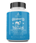Ancestral Supplements Grass Fed Thymus Extract (Glandular) Supports Immune, Histamine, Allergy Health (180 Capsules)