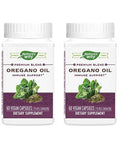 Nature'S Way Oregano Oil 75-85% Carvacrol Per Capsule, Vegetarian, 60 Vegetarian Capsules (2 Pack)