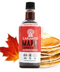 Lakanto Sugar Free Maple Syrup With Monk Fruit & Erythritol For Pancakes, Waffles, Oatmeal, Coffee, Tea, Granola, Frosting & Dressing, Zero Sugar, Keto, Vegan, Gluten Free, 1 G Net Carbs, 13 Fl Oz