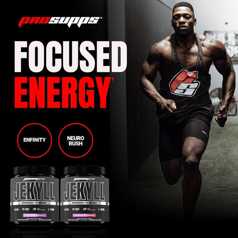 Prosupps Dr. Jekyll Performance Pre Workout Powder - Low-Stimulant Preworkout Supports Muscle Gain Focus & Energy - Caffeine- Gym & Fitness Supplements (Blackberry Lemonade 30 Servings)