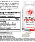 Silver Fern Ultimate Probiotic Supplement Vegicaps - Daily Metabolic Restoration, Proven Survivability, Dna Verified Multi-Strain Bacillus Probiotic Capsules (1 Bottle - 60 Capsules)