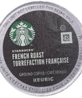 Starbucks K-Cup Coffee Pods, Dark Roast Hot or Iced Coffee, French Roast, 96 Keurig Pods