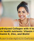 Nature Made Collagen Gummies With Vitamin C Zinc And Biotin Hydrolyzed Collagen Peptides Supplement For Healthy Skin Support 60 Gummies 60 Day Supply