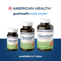 American Health Papaya Enzyme With Chlorophyll 250 Chewable Tablets