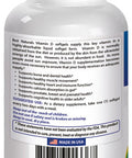 Best Naturals Vitamin D3 10000 Iu Softgel 240 Count