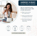 Organifi Harmony - Hormone Support - Eases Pms Symptoms - Energizes You - Regulates Menstrual Cycle - Best Served Hot - Gluten And Vegan Cacao Powder, 30 Servings