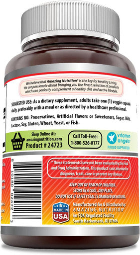 Amazing Nutrition Formulas Curcumin Supplement | 700 Mg | 120 Veggie Capsules | Turmeric Root Extract | Non-GMO | Gluten | Made in USA