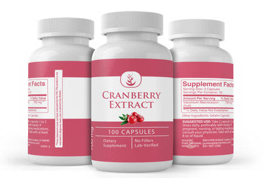 PURE ORIGINAL INGREDIENTS Cranberry Extract, (100 Capsules) Always Pure, No Additives Or Fillers, Lab Verified