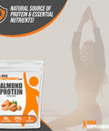 Bulksupplements Almond Protein Powder 30G Per Serving 250G (8.8 Oz)