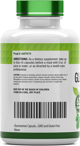 Glucomannan Capsules 2000 MG - 250 Count | Natural Konjac Root Fiber Extract Powder Supplement | Soluble, Dietary, & Digestive Fiber Pills | Produced in the USA | Non-GMO & Gluten Free | by TNVitamins