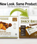 California Gold Nutrition Foods - Mocha Nut Chewy Granola Bars, 12 Bars, 1.4 Oz (40 G) Each