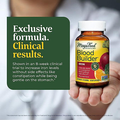 Megafood, Blood Builder 30 Tablets