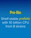 Enzymedica, Pro-Bio, Shelf Stable Probiotic For Healthy Digestion, 10 Billion Cfu, 120 Capsules