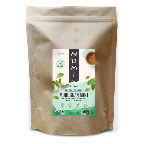 Numi Organic Matcha Toasted Rice Tea, 100 Green Tea Bags, Medium Caffeine