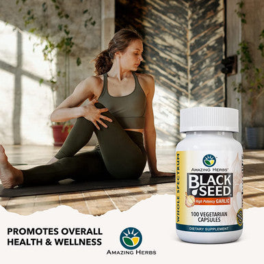 Black Seed Black Seed With Garlic 100 Cap