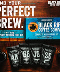 Black Rifle Coffee Company Ground Coffee Variety Kit 4 Bags (4Oz Each)