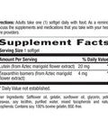 Country Life Lutein With Zeaxanthin 20Mg Supports Eye Health 60 Softgels Certified Gluten Free