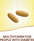 NatureS Way Completia Diabetic Multivitamin Provides Essential Nutrients With Alpha Lipoic Acid Cinnamon Fenugreek Taurine Lutein High Potency BVitamins 60 Tablets (Packaging May Vary)