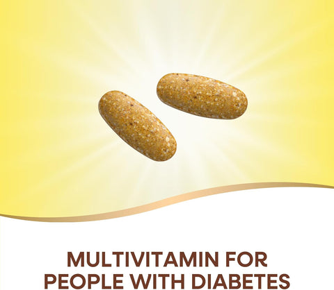 NatureS Way Completia Diabetic Multivitamin Provides Essential Nutrients With Alpha Lipoic Acid Cinnamon Fenugreek Taurine Lutein High Potency BVitamins 60 Tablets (Packaging May Vary)