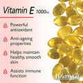 HealthAid Vitamin E 1000iu 60 Capsules