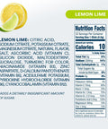 Dripdrop Hydration - Zero Sugar Lemon Lime - Electrolyte Drink Mix Single Serve Hydration Powder Packets Non-Gmo, Gluten Free, Vegan 32 Sticks
