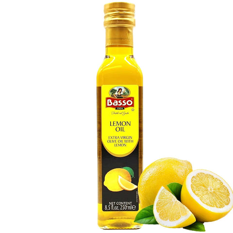 BASSO 1904 - Garlic Oil, Infused Premium Extra Virgin Olive Oil, 8.5 Fl Oz (250 ml), Cooking, Dipping, Dressing, and Tasting