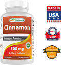 Best Naturals Cinnamon 500 mg 250 Capsules (250 Count (Pack of 1))