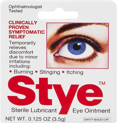 Stye Sterile Lubricant Eye Oinment 0.125 oz By Stye
